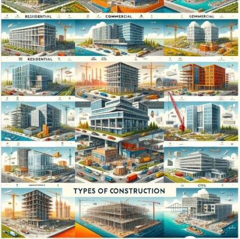 types of construction